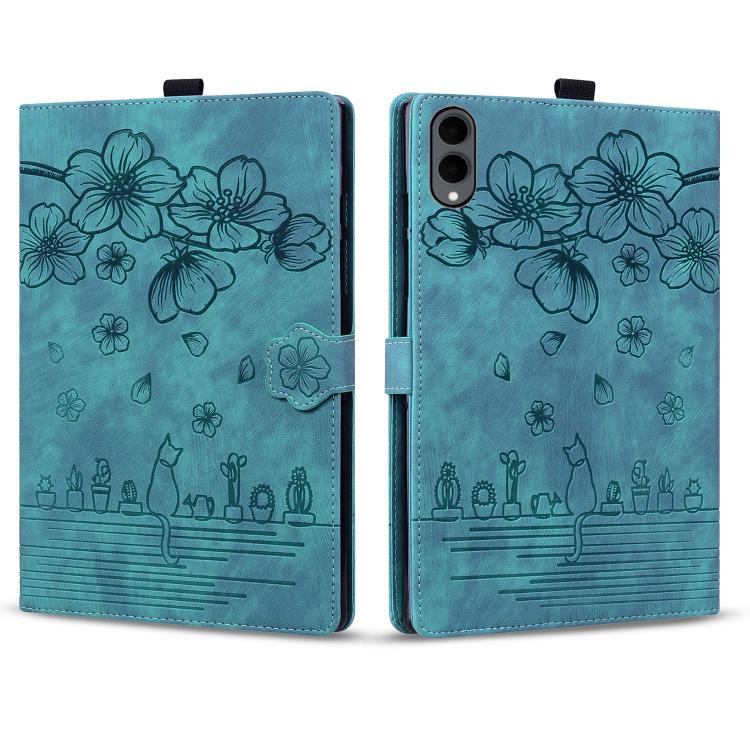 Custodia portafoglio in pelle per Samsung Galaxy Tab S