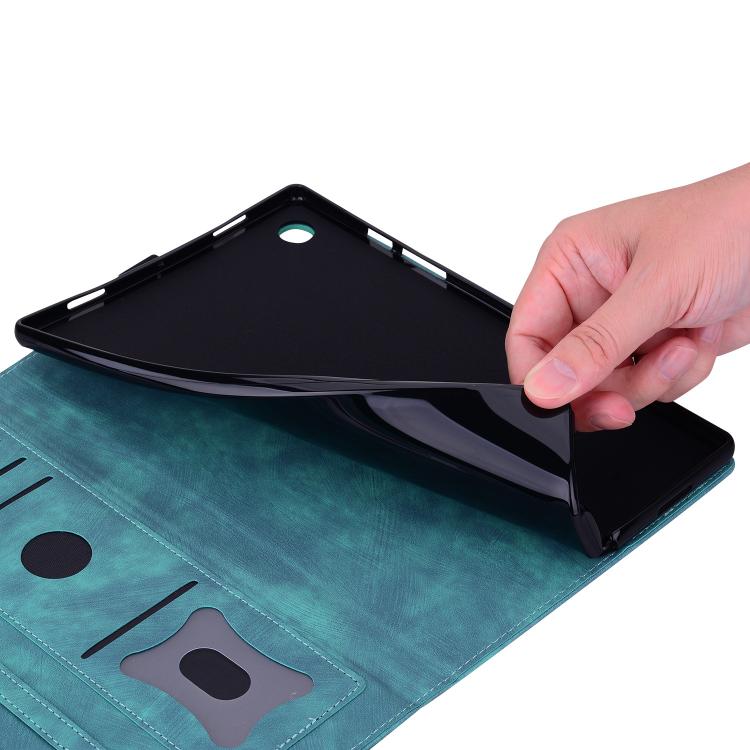 Custodia portafoglio in pelle per Samsung Galaxy Tab S