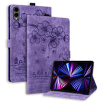Custodia portafoglio in pelle per Samsung Galaxy Tab S