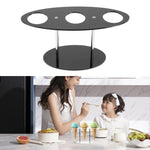 YX035 Espositore per gelato in acrilico con cremagliera per cono gelato