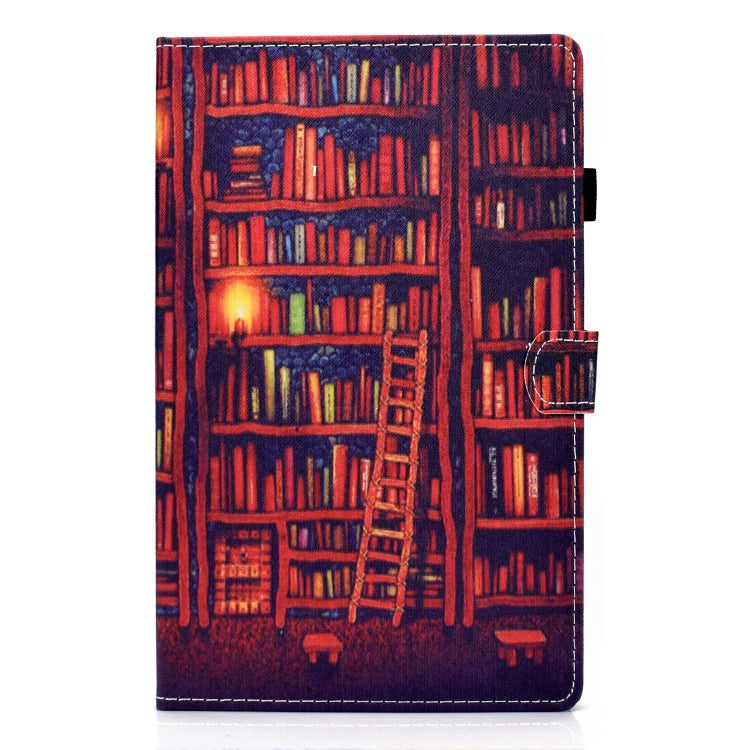 Custodia in pelle per tablet con chiusura orizzontale con cuciture colorate, For Samsung Galaxy Tab A11+ / A9+, For Samsung Galaxy Tab A11 / A9
