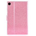 Custodia per Tablet in Pelle Glitter Polvere con Funzione Sonno/Sveglia, For Samsung Galaxy Tab A11+ / A9+