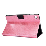 Custodia per Tablet in Pelle Glitter Polvere con Funzione Sonno/Sveglia, For Samsung Galaxy Tab A11+ / A9+