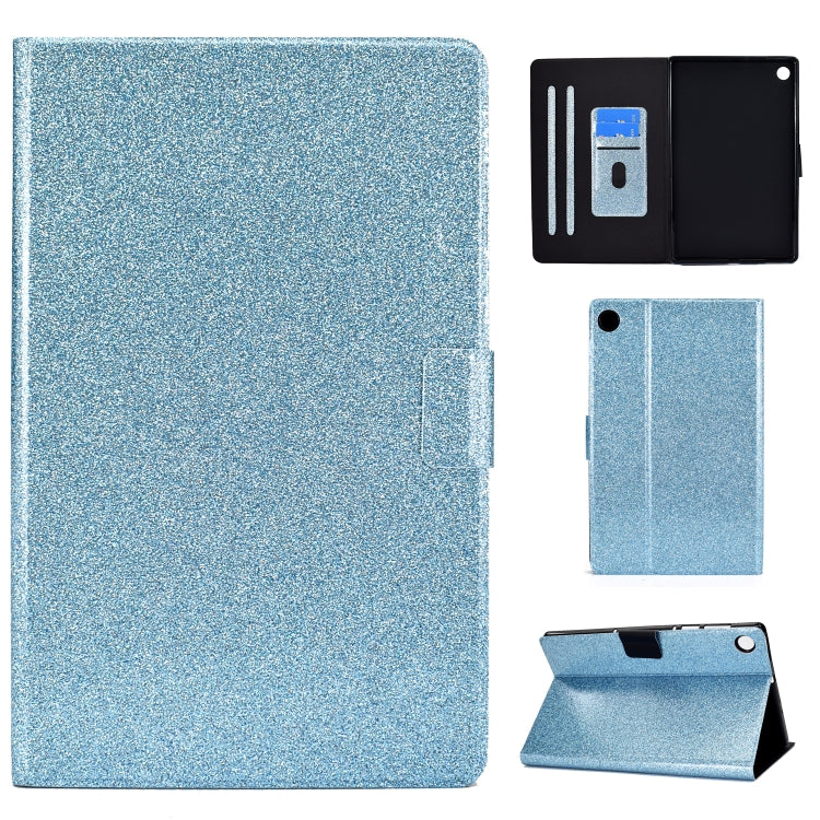 Custodia per Tablet in Pelle Glitter Polvere con Funzione Sonno/Sveglia, For Samsung Galaxy Tab A11+ / A9+