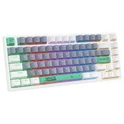 ONIKUMA G52 Tastiera meccanica cablata con illuminazione RGB da 82 tasti, Brown Switch, Blue Switch, G52 Brown Switch, G52 Blue Switch