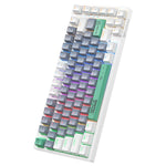 ONIKUMA G52 Tastiera meccanica cablata con illuminazione RGB da 82 tasti, Brown Switch, Blue Switch, G52 Brown Switch, G52 Blue Switch