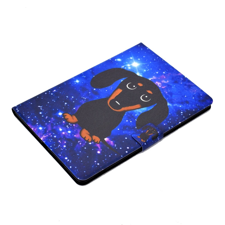Custodia in pelle flip per iPad con slot carte