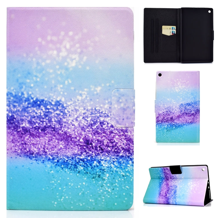 Custodia in pelle flip per iPad con slot carte