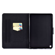 Custodia in pelle flip orizzontale pressata elettrica TPU con supporto e slot per schede e funzione Sleep / Wake-up, For Kindle Fire HD 8 (2020), For Kindle Fire HD 10 2015 / 2017 / 2019, For Kindle Paperwhite 4 / 3 / 2 / 1                             ...