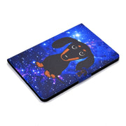 Custodia in pelle flip orizzontale pressata elettrica TPU con supporto e slot per schede e funzione Sleep / Wake-up, For Kindle Fire HD 8 (2020), For Kindle Fire HD 10 2015 / 2017 / 2019, For Kindle Paperwhite 4 / 3 / 2 / 1                             ...