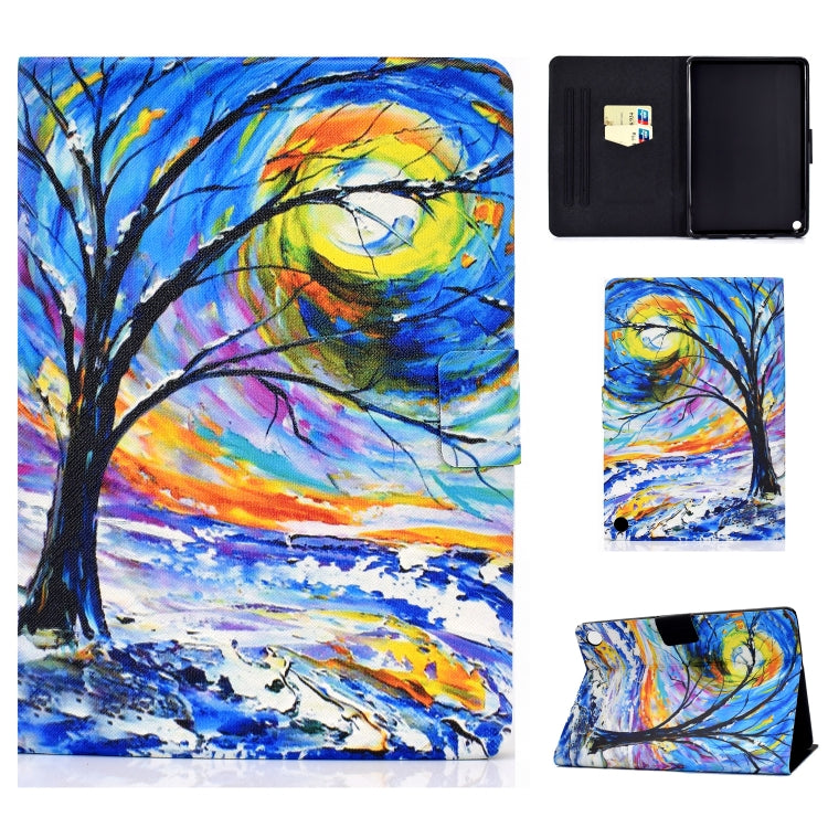 Custodia portafoglio in pelle per Kindle Paperwhite e Fire