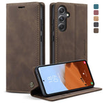 Custodia per telefono in pelle con vibrazione orizzontale multifunzionale CaseMe 013, For Samsung Galaxy S23 FE 5G