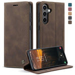 Custodia per telefono in pelle con vibrazione orizzontale multifunzionale CaseMe 013, For Samsung Galaxy S24+ 5G, For Samsung Galaxy S24 5G, For Samsung Galaxy A05s, For Samsung Galaxy A25 5G