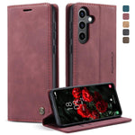Custodia per telefono in pelle con vibrazione orizzontale multifunzionale CaseMe 013, For Samsung Galaxy S24+ 5G, For Samsung Galaxy S24 5G, For Samsung Galaxy A05s, For Samsung Galaxy A25 5G