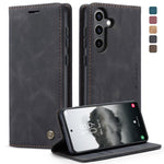 Custodia per telefono in pelle con vibrazione orizzontale multifunzionale CaseMe 013, For Samsung Galaxy S24+ 5G, For Samsung Galaxy S24 5G, For Samsung Galaxy A05s, For Samsung Galaxy A25 5G