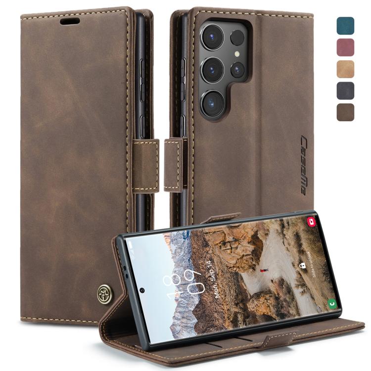 Custodia per telefono in pelle con vibrazione orizzontale multifunzionale CaseMe 013, For Samsung Galaxy A15 5G, For Samsung Galaxy A55 5G, For Samsung Galaxy A35 5G, ForSamsung Galaxy S24 Ultra 5G