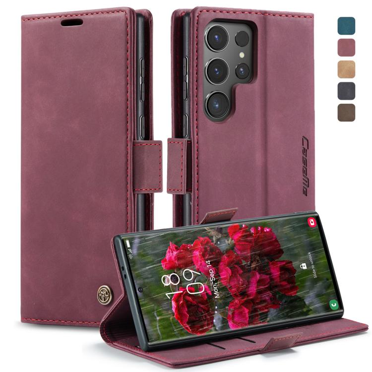 Custodia per telefono in pelle con vibrazione orizzontale multifunzionale CaseMe 013, For Samsung Galaxy A15 5G, For Samsung Galaxy A55 5G, For Samsung Galaxy A35 5G, ForSamsung Galaxy S24 Ultra 5G