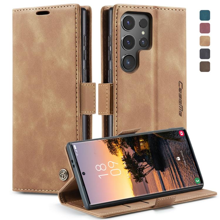 Custodia per telefono in pelle con vibrazione orizzontale multifunzionale CaseMe 013, For Samsung Galaxy A15 5G, For Samsung Galaxy A55 5G, For Samsung Galaxy A35 5G, ForSamsung Galaxy S24 Ultra 5G