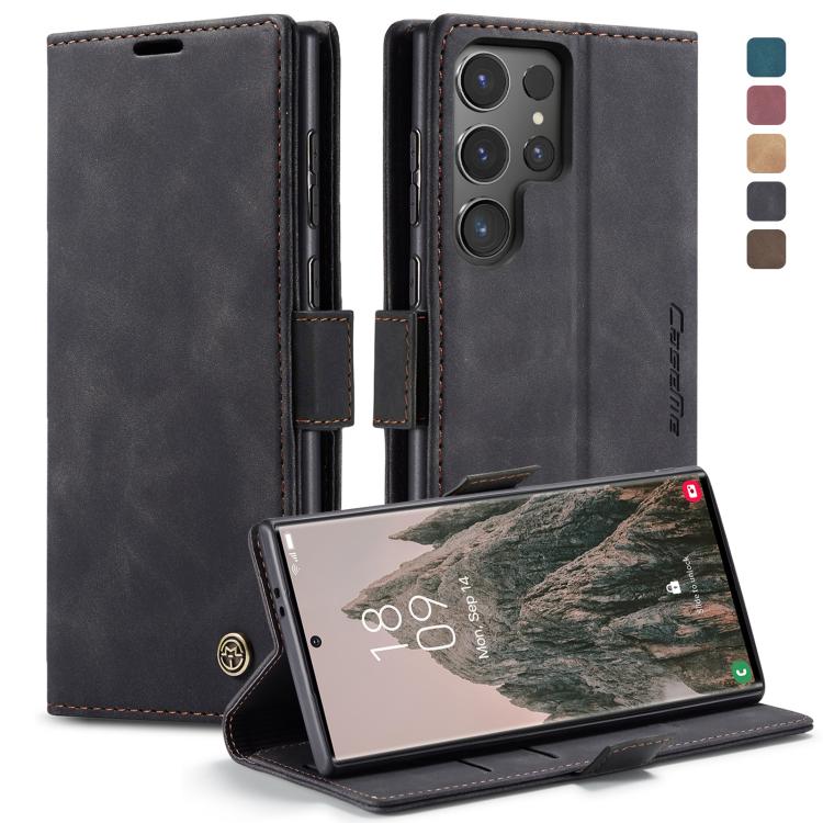 Custodia per telefono in pelle con vibrazione orizzontale multifunzionale CaseMe 013, For Samsung Galaxy A15 5G, For Samsung Galaxy A55 5G, For Samsung Galaxy A35 5G, ForSamsung Galaxy S24 Ultra 5G