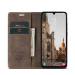 Custodia per telefono in pelle con vibrazione orizzontale multifunzionale CaseMe 013, For Samsung Galaxy A15 5G, For Samsung Galaxy A55 5G, For Samsung Galaxy A35 5G, ForSamsung Galaxy S24 Ultra 5G