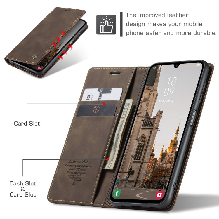 Custodia per telefono in pelle con vibrazione orizzontale multifunzionale CaseMe 013, For Samsung Galaxy A15 5G, For Samsung Galaxy A55 5G, For Samsung Galaxy A35 5G, ForSamsung Galaxy S24 Ultra 5G