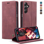 Custodia per telefono in pelle con vibrazione orizzontale multifunzionale CaseMe 013, For Samsung Galaxy A15 5G, For Samsung Galaxy A55 5G, For Samsung Galaxy A35 5G, ForSamsung Galaxy S24 Ultra 5G