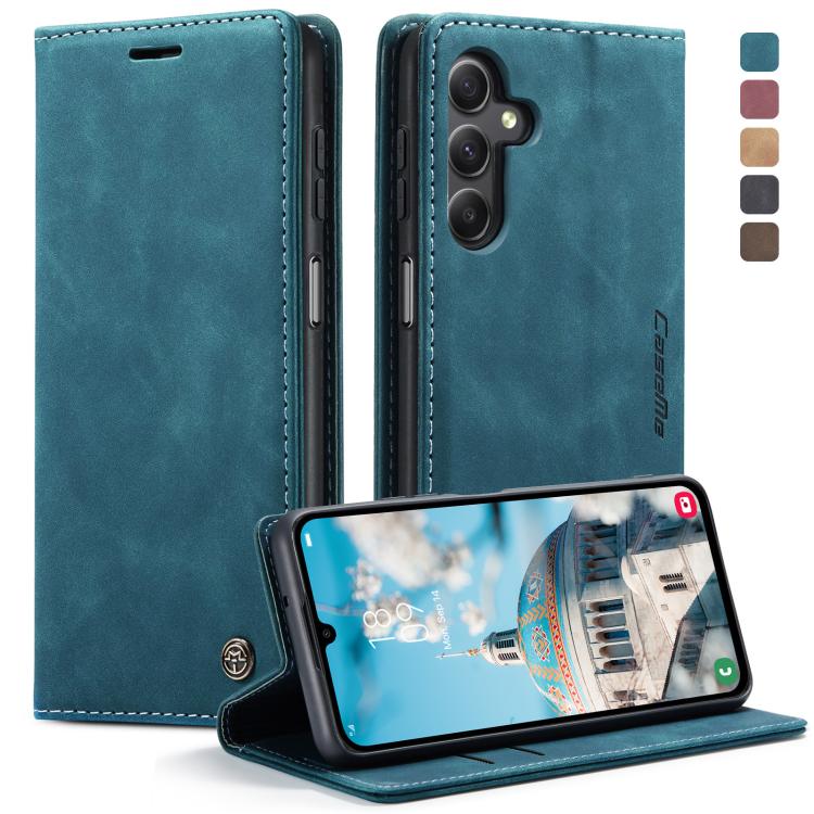 Custodia per telefono in pelle con vibrazione orizzontale multifunzionale CaseMe 013, For Samsung Galaxy A15 5G, For Samsung Galaxy A55 5G, For Samsung Galaxy A35 5G, ForSamsung Galaxy S24 Ultra 5G