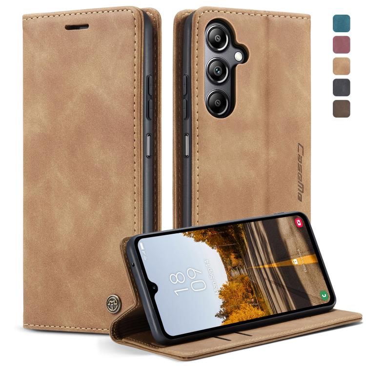 Custodia per telefono in pelle con vibrazione orizzontale multifunzionale CaseMe 013, For Samsung Galaxy S24+ 5G, For Samsung Galaxy S24 5G, For Samsung Galaxy A05s, For Samsung Galaxy A25 5G