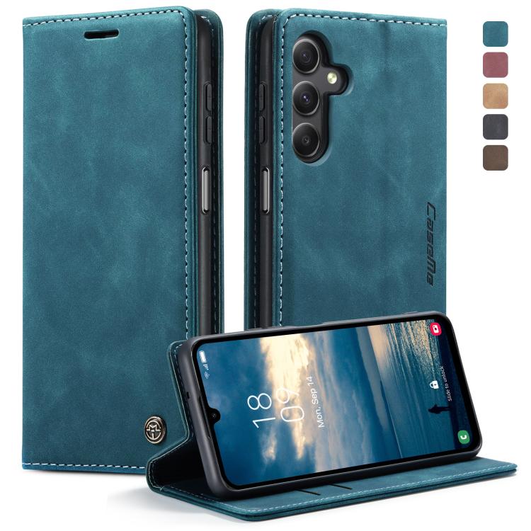 Custodia per telefono in pelle con vibrazione orizzontale multifunzionale CaseMe 013, For Samsung Galaxy S24+ 5G, For Samsung Galaxy S24 5G, For Samsung Galaxy A05s, For Samsung Galaxy A25 5G