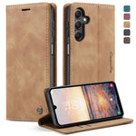 Custodia per telefono in pelle con vibrazione orizzontale multifunzionale CaseMe 013, For Samsung Galaxy S24+ 5G, For Samsung Galaxy S24 5G, For Samsung Galaxy A05s, For Samsung Galaxy A25 5G
