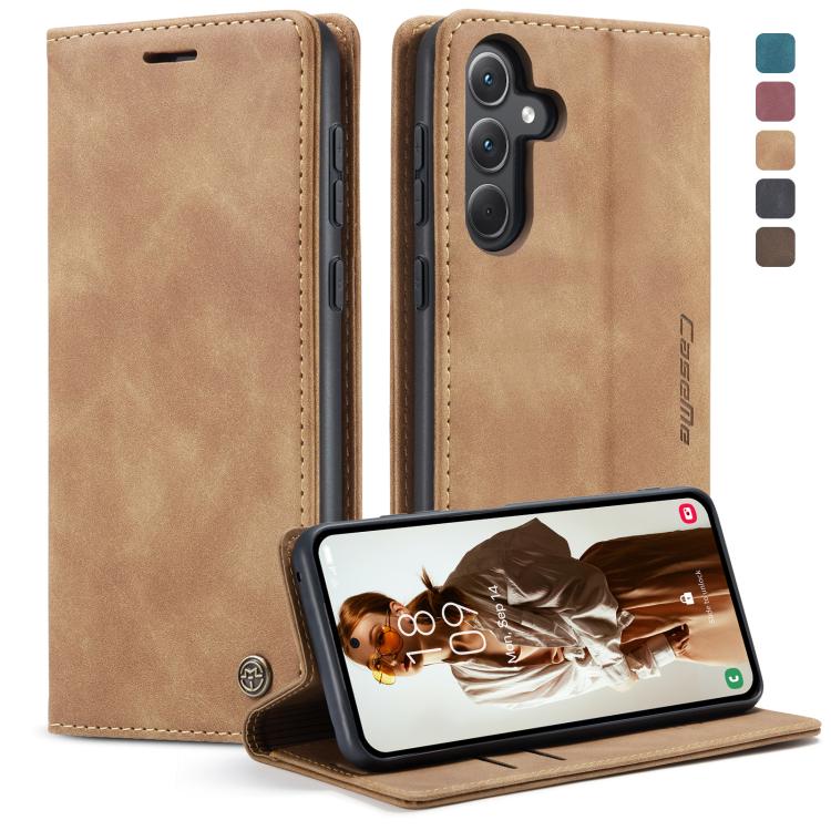 Custodia per telefono in pelle con vibrazione orizzontale multifunzionale CaseMe 013, For Samsung Galaxy A15 5G, For Samsung Galaxy A55 5G, For Samsung Galaxy A35 5G, ForSamsung Galaxy S24 Ultra 5G