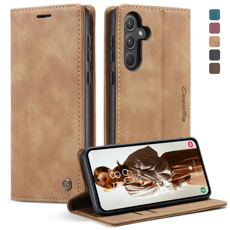 Custodia per telefono in pelle con vibrazione orizzontale multifunzionale CaseMe 013, For Samsung Galaxy A15 5G, For Samsung Galaxy A55 5G, For Samsung Galaxy A35 5G, ForSamsung Galaxy S24 Ultra 5G