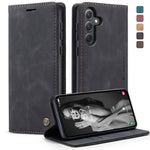 Custodia per telefono in pelle con vibrazione orizzontale multifunzionale CaseMe 013, For Samsung Galaxy A15 5G, For Samsung Galaxy A55 5G, For Samsung Galaxy A35 5G, ForSamsung Galaxy S24 Ultra 5G