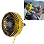 F829 Ventola di raffreddamento elettrica per presa d'aria per auto portatile con luce a LED