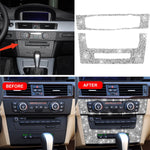 Per BMW Serie 3 E90 / E92 2005-2012 Auto Aria condizionata CD Pannello di controllo Premium Diamond Adesivo decorativo, Aircondition Control Panel Premium A