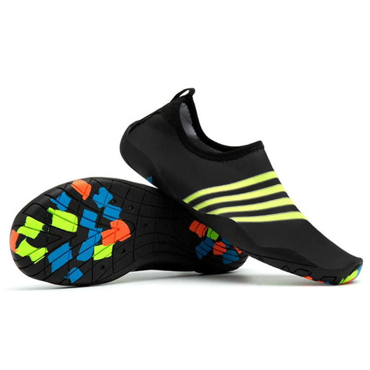 Scarpe da spiaggia con fondo spesso in gomma antiscivolo con motivo stampato Scarpe da nuoto Calzini da immersione per uomo, un paio, 39, 40, 41, 42, 43, 44, 45, 46