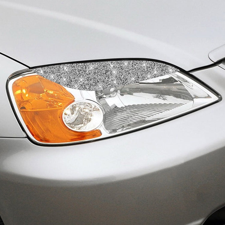 Per Honda Civic 2001-2003 Adesivo decorativo con diamante per sopracciglia chiaro per auto, guida a sinistra e a destra, For Honda Civic 2001-2003 Light Eyebrow
