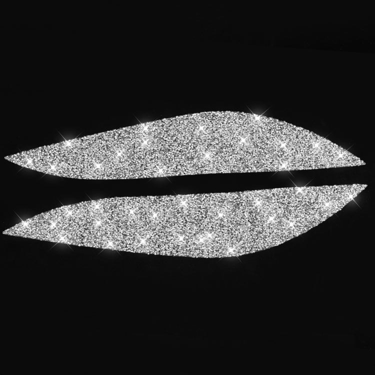 Per Honda Civic 2001-2003 Adesivo decorativo con diamante per sopracciglia chiaro per auto, guida a sinistra e a destra, For Honda Civic 2001-2003 Light Eyebrow