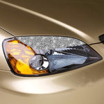 Per Honda Civic 2001-2003 Adesivo decorativo con diamante per sopracciglia chiaro per auto, guida a sinistra e a destra, For Honda Civic 2001-2003 Light Eyebrow
