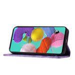 Custodia per cellulare in pelle con stampa a farfalla con gatto, For Samsung Galaxy A51 4G, For Samsung Galaxy S10+, For Samsung Galaxy S10
