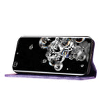Custodia per cellulare in pelle con stampa a farfalla con gatto, For Samsung Galaxy S20 Ultra, For Samsung Galaxy S20, For Samsung Galaxy S20+, For Samsung Galaxy A71 4G