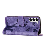 Custodia per cellulare in pelle con stampa a farfalla con gatto, For Samsung Galaxy S23 5G, For Samsung Galaxy A13 4G / 5G / A04, For Samsung Galaxy S20 FE, For Samsung Galaxy A53 5G