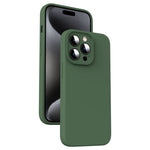 Custodia per telefono antiurto in silicone liquido in microfibra, For iPhone 15 Pro, For iPhone 15 Plus, For iPhone 15, For iPhone 14 Plus