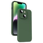 Custodia per telefono antiurto in silicone liquido in microfibra, For iPhone 14, For iPhone 14 Pro, For iPhone 14 Pro Max, For iPhone 13 Pro Max