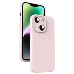 Custodia per telefono antiurto in silicone liquido in microfibra, For iPhone 14, For iPhone 14 Pro, For iPhone 14 Pro Max, For iPhone 13 Pro Max