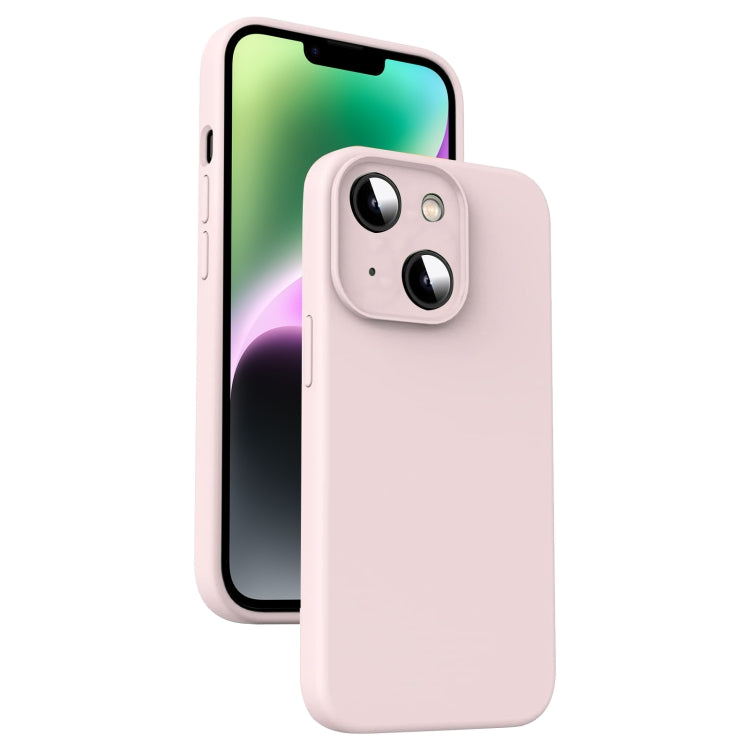 Custodia per telefono antiurto in silicone liquido in microfibra, For iPhone 14, For iPhone 14 Pro, For iPhone 14 Pro Max, For iPhone 13 Pro Max
