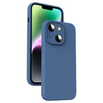 Custodia per telefono antiurto in silicone liquido in microfibra, For iPhone 14, For iPhone 14 Pro, For iPhone 14 Pro Max, For iPhone 13 Pro Max
