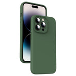 Custodia per telefono antiurto in silicone liquido in microfibra, For iPhone 14, For iPhone 14 Pro, For iPhone 14 Pro Max, For iPhone 13 Pro Max