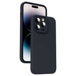 Custodia per telefono antiurto in silicone liquido in microfibra, For iPhone 14, For iPhone 14 Pro, For iPhone 14 Pro Max, For iPhone 13 Pro Max