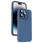 Custodia per telefono antiurto in silicone liquido in microfibra, For iPhone 14, For iPhone 14 Pro, For iPhone 14 Pro Max, For iPhone 13 Pro Max